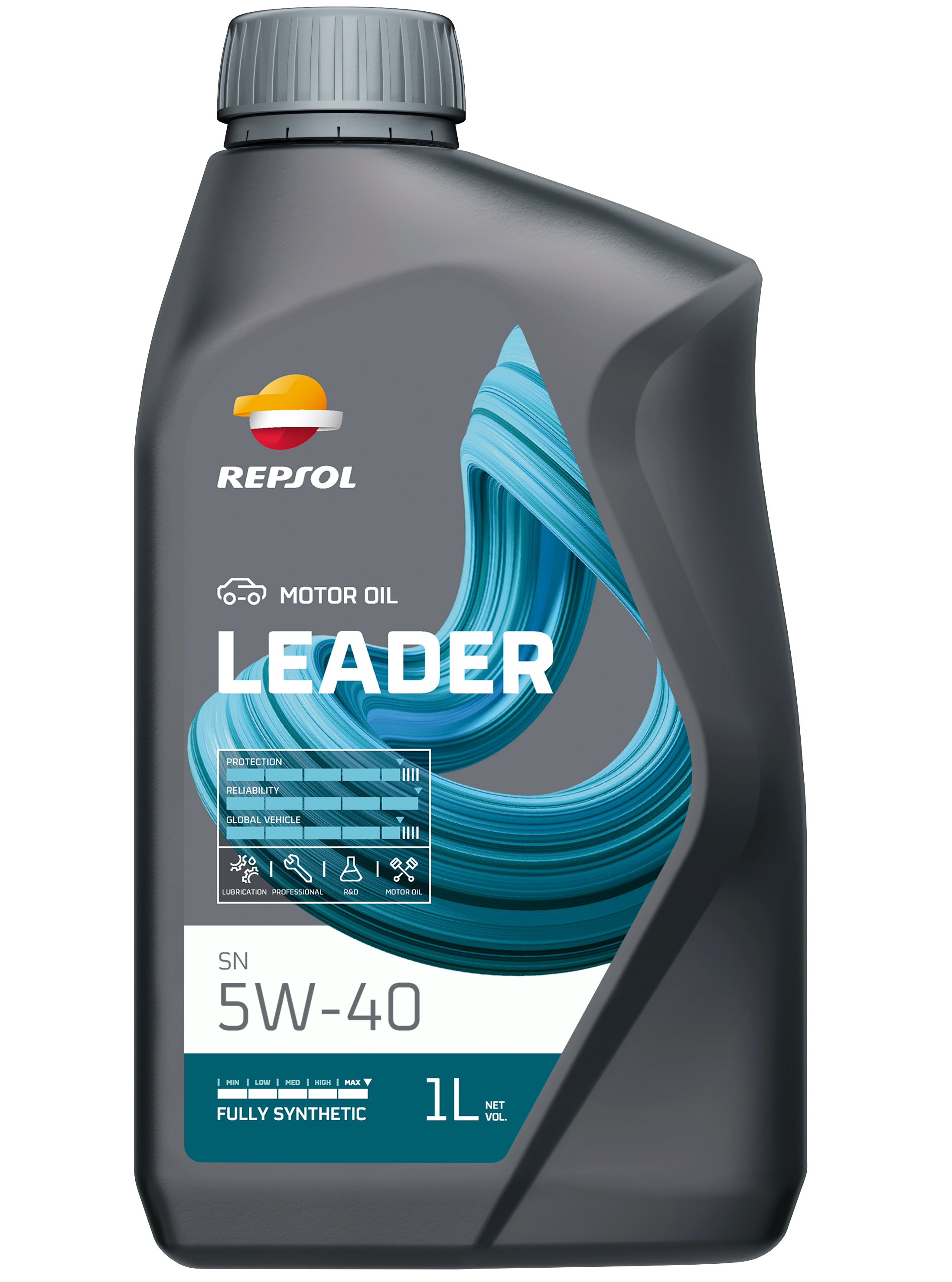 Lubricant oil: LEADER SN 5W-40 | Repsol