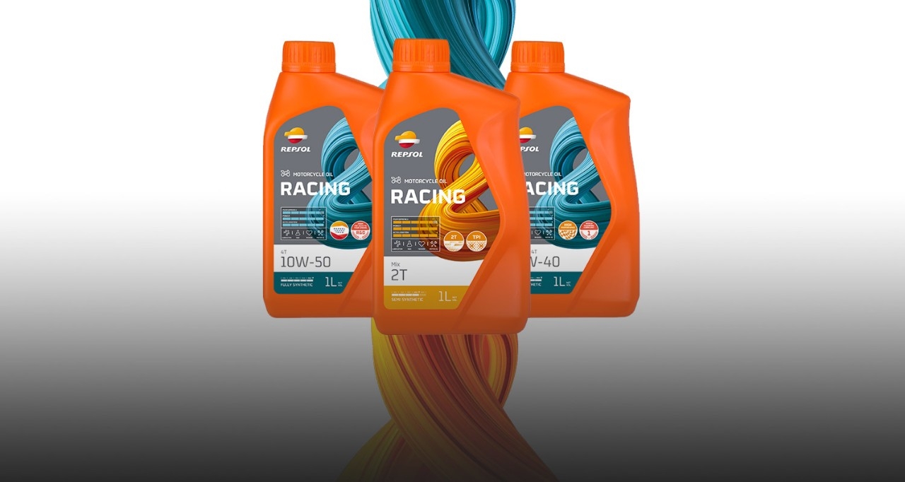 ACEITE PARA MOTO REPSOL 4T 5W40 RACING FULL SYNTHETIC 1 L