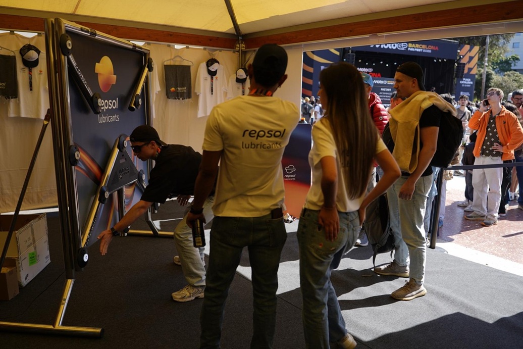 Stand de Repsol lubricants