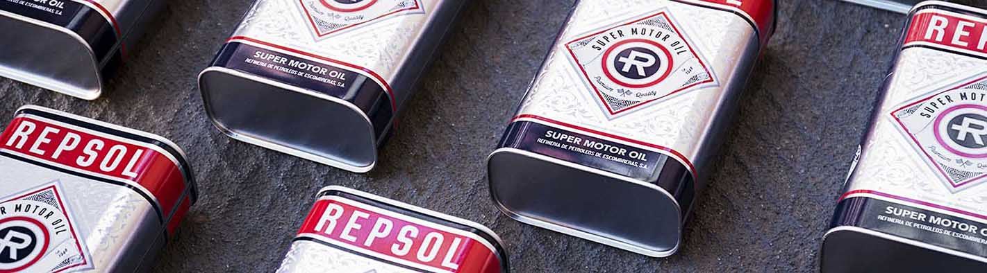 I lubrificanti, l&apos;origine del marchio Repsol