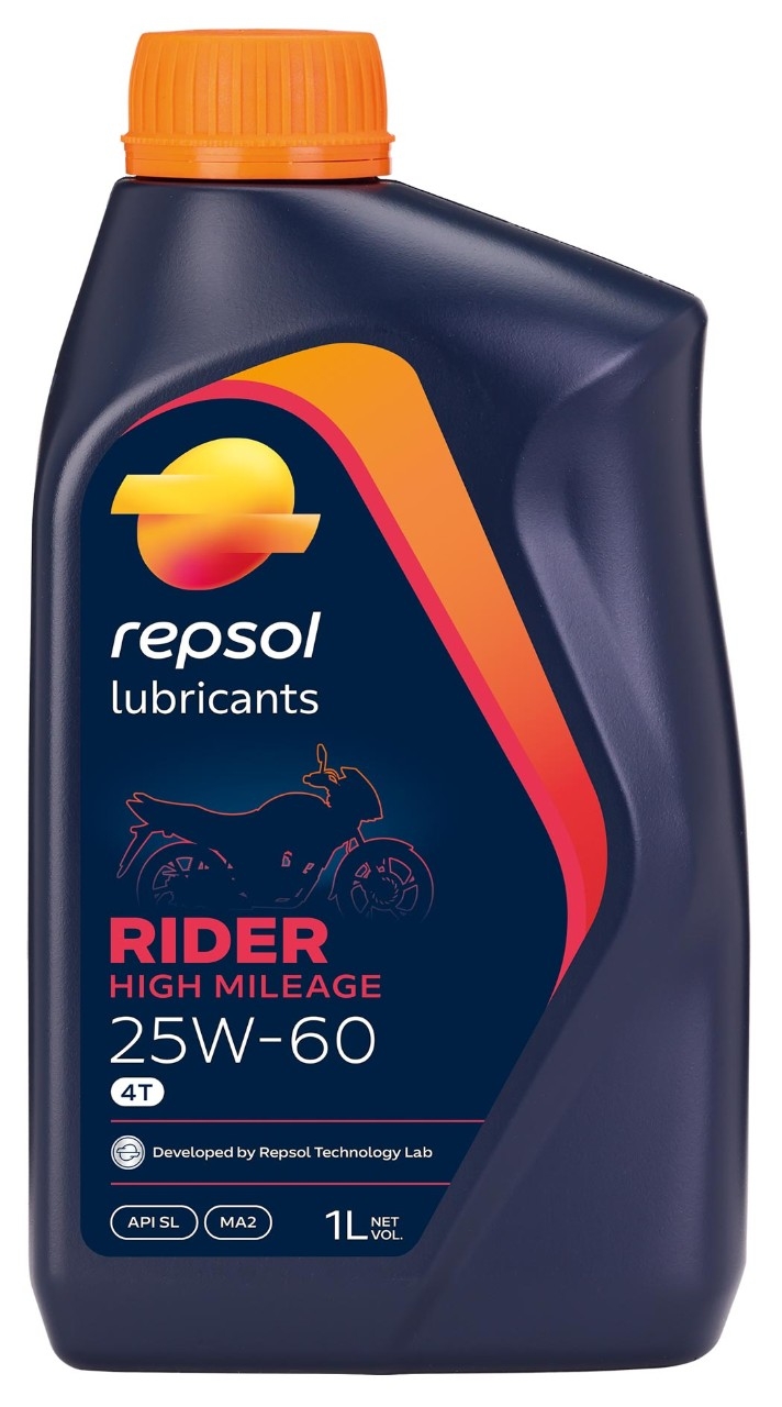 RIDER HIGH MILEAGE 4T 25W-60